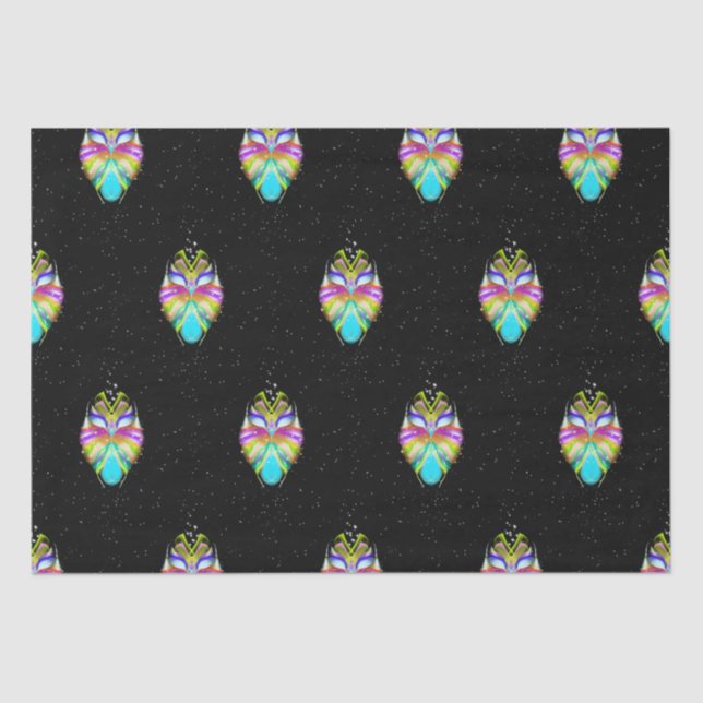 Papel De Seda Starlight Oracle Owl (Frente )