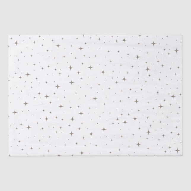 Papel De Seda Starry Christmas - boho (Frente )