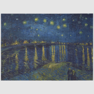 Papel De Seda Starry Night, Vincent van Gogh