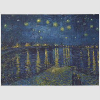 Papel De Seda Starry Night, Vincent van Gogh
