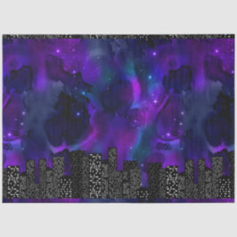 Papel De Seda Starry Skyline Series Design 4