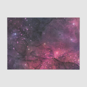 Papel De Seda Starry Stars Galáxia Espacial Externa Padrão Pla
