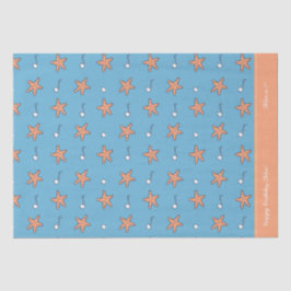 Papel De Seda Stars and Music Notes Happy Birday