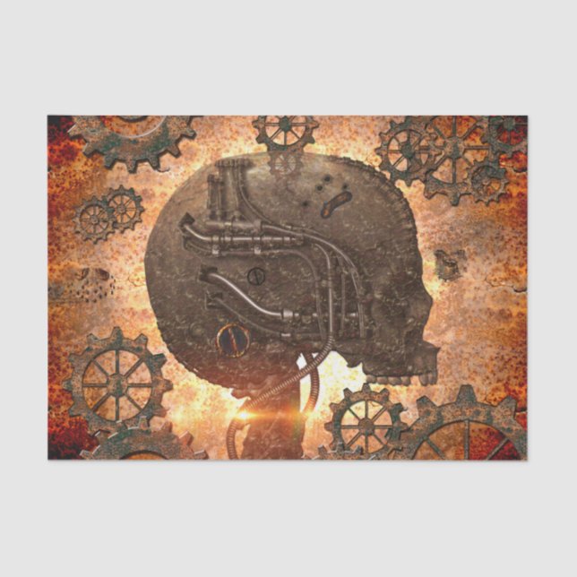 Papel De Seda Steampunk (Frente )