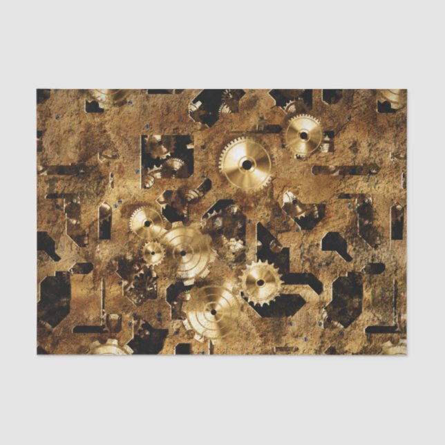 Papel De Seda Steampunk (Frente )