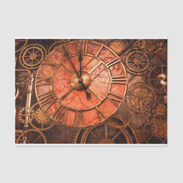 Papel De Seda Steampunk 21 (Frente )