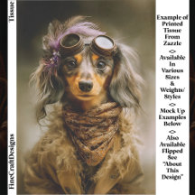 Steampunk Cachorro Dachshund de Cabelo Comprido EP