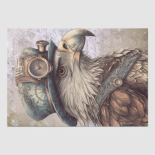 Papel De Seda Steampunk Eagle