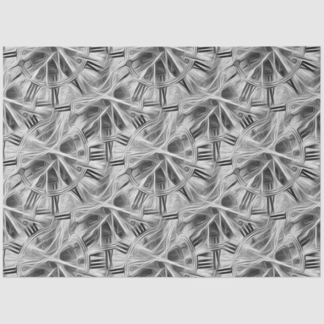 Papel De Seda Steampunk Fractal (Frente )