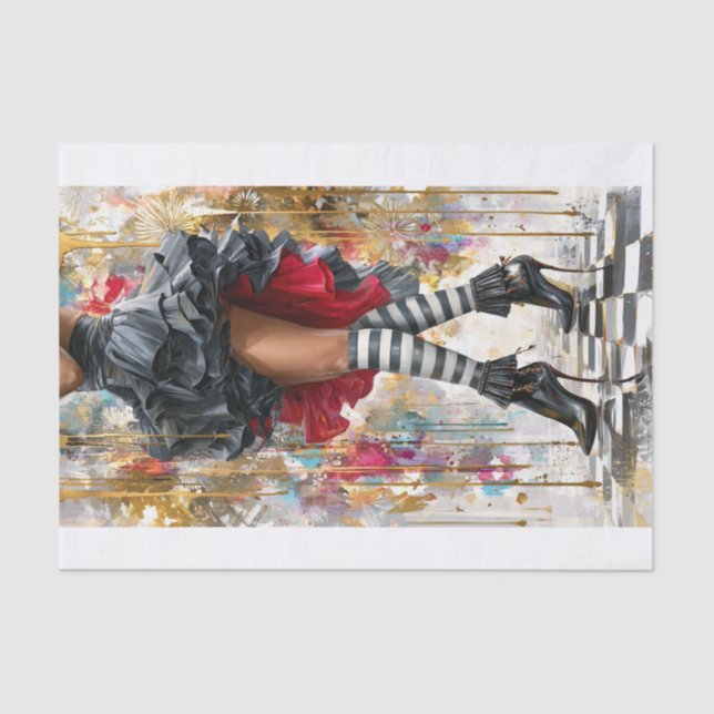 Papel De Seda Stepping Into My Purpose7 (Frente )