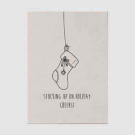 Papel De Seda Stocking up on holiday cheers!