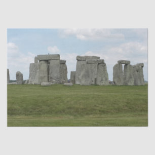 Papel De Seda Stonehenge Inglaterra em um dia nublado.