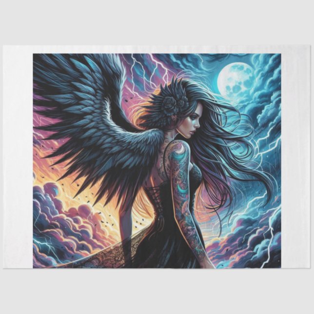 Papel De Seda Storm Girl (Frente )