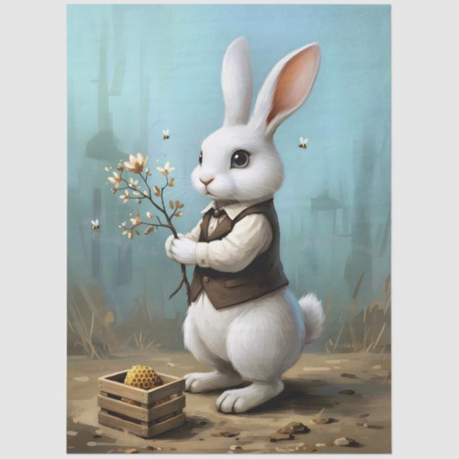 Papel De Seda Storybook Bunny (Frente )