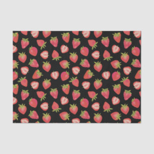 Papel De Seda Strawberry Pattern