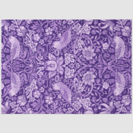 Papel De Seda Strawberry Thef Purple, William Morris
