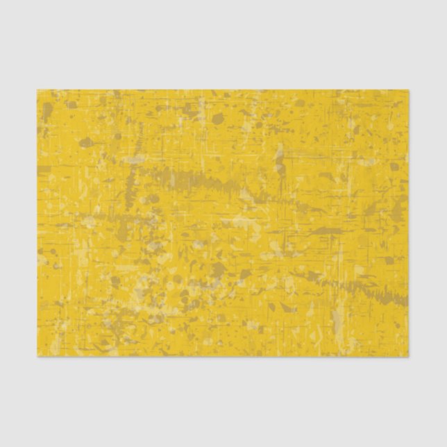 Papel De Seda Striking Yellow Abstract Painter Art Lover (Frente )