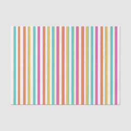 Papel De Seda Stripes Coloridas