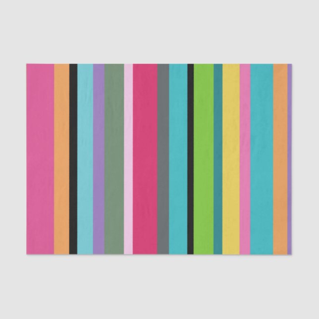 Papel De Seda Stripes de Verão (Frente )