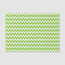 PAPEL DE SEDA STRIPES DE ZIG VERDE E BRANCA