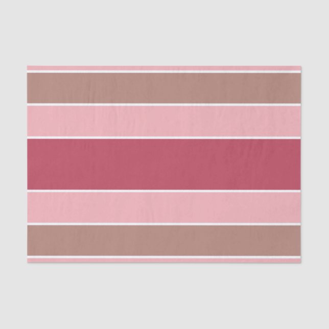 Papel De Seda Stripes Tecido de padrão (Frente )