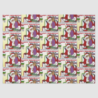 Papel De Seda Student Naughty List Yellow