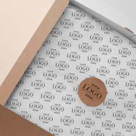 Papel De Seda Sua Empresa de Logotipo Personalizado Promoção de 