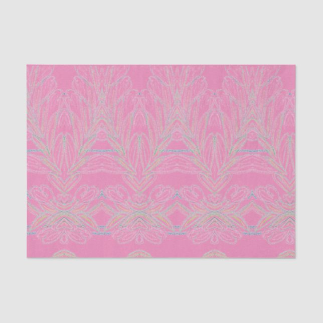 Papel De Seda Suaves espirais  (Frente )