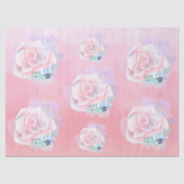 Papel De Seda Sucultivos de Aquarela