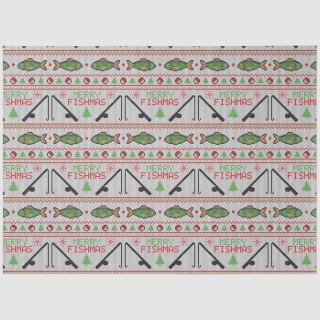 Papel De Seda Suéter de Natal Feio (Frente )