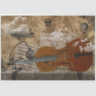 Papel De Seda Suite Cello Steampunk