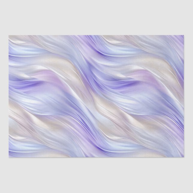 Papel De Seda Sujidade Azul e Roxo bonito (Frente )