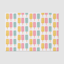 Papel De Seda Summer Ice Cream Sticks