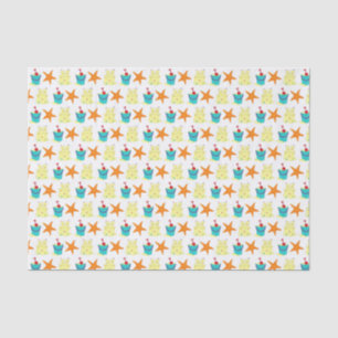Papel De Seda Summer Sand Castle Pail Beach Party