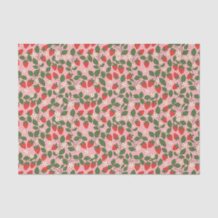 Papel De Seda Summer Vintage - Chá de panela Rosa Strawberry Boh