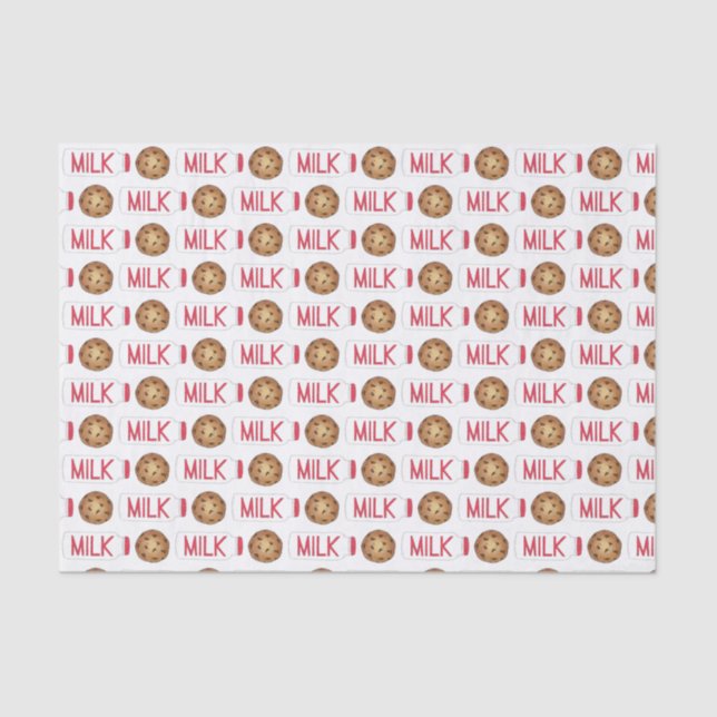 Papel De Seda Sumo de leite Chocolate Cookies de carapaça Comida (Frente )