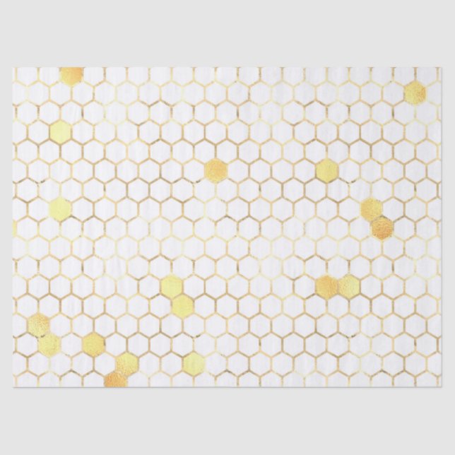 Papel De Seda Sunflower and Bee Series Design cinco (Frente )