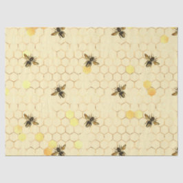Papel De Seda Sunflower and Bee Series Design Seis