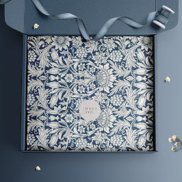 Papel De Seda Sunflower William Morris Purple Vintage Floral