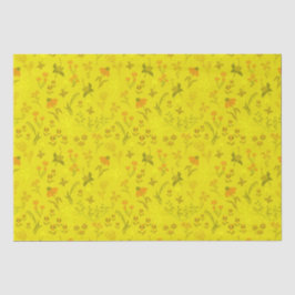 Papel De Seda Sunny Meadow Flowers
