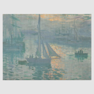 Papel De Seda Sunrise (Marine) por Claude Monet