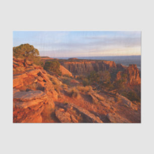 Papel De Seda Sunrise no Grand View Trail em CO Monument