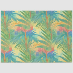 Papel De Seda Sunset tropical quente