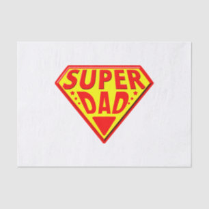 Papel De Seda Super Pai - Feliz Dia dos Pais