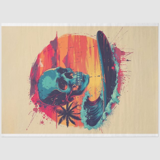 Papel De Seda Surf de Ossos Crônicos Ride 3 Desacoplamento (Frente )