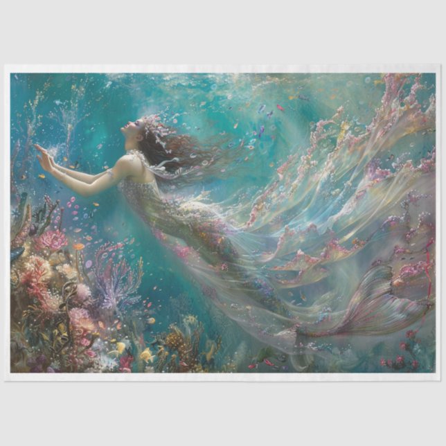 Papel De Seda Sussurro das Águas (Frente )