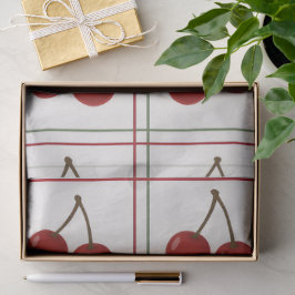 Papel De Seda 🎁 Sweet Cherry Holiday Gift Wrap Collection
