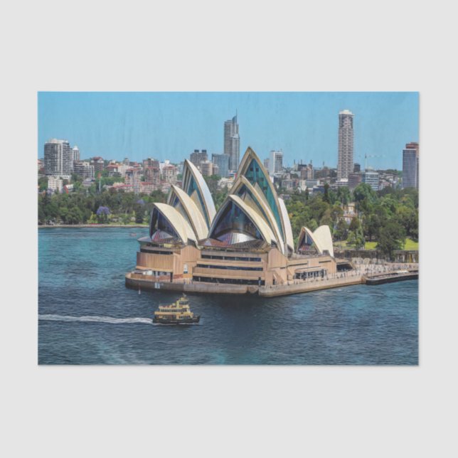 Papel De Seda Sydney - OPERA HOUSE - panorama (Frente )
