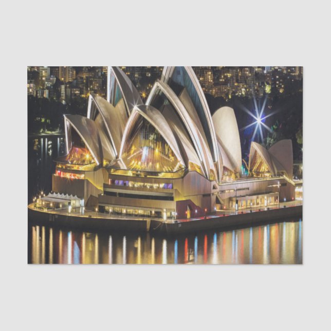 Papel De Seda Sydney - Ópera - vista (Frente )