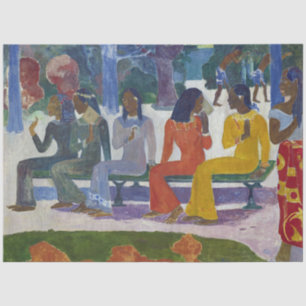 Papel De Seda Tahitian Women, Gauguin